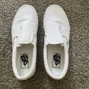 Women’s Vans slip on shoes